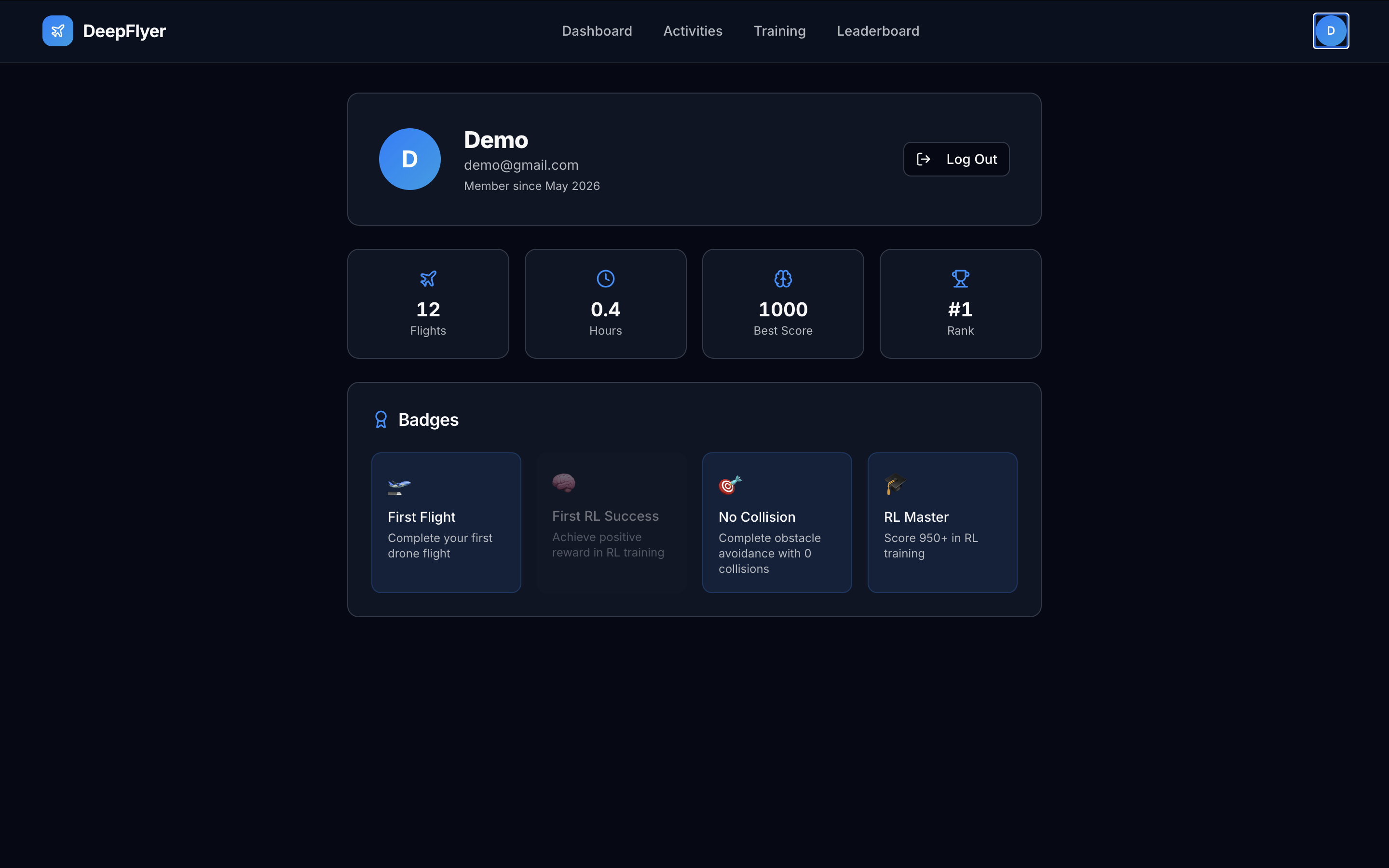 Profile Page